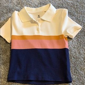 Pac sun crop t with collar